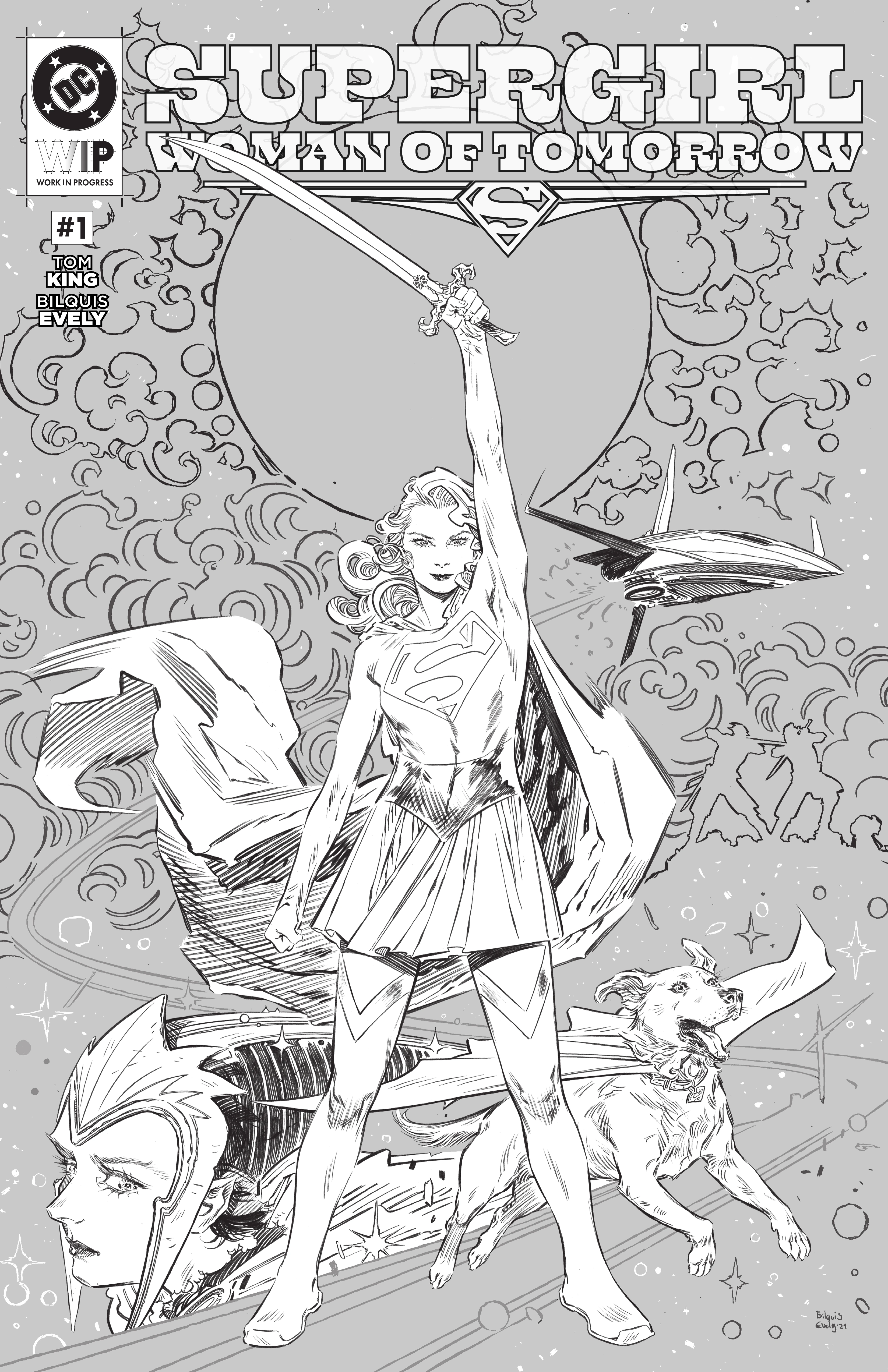 DC W.I.P.: Supergirl #1 (DC, 2026 — Cover A) cover